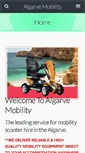 Mobile Screenshot of algarvemobility.com